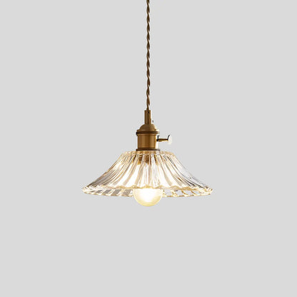 Hiroko – Suspension en verre rétro