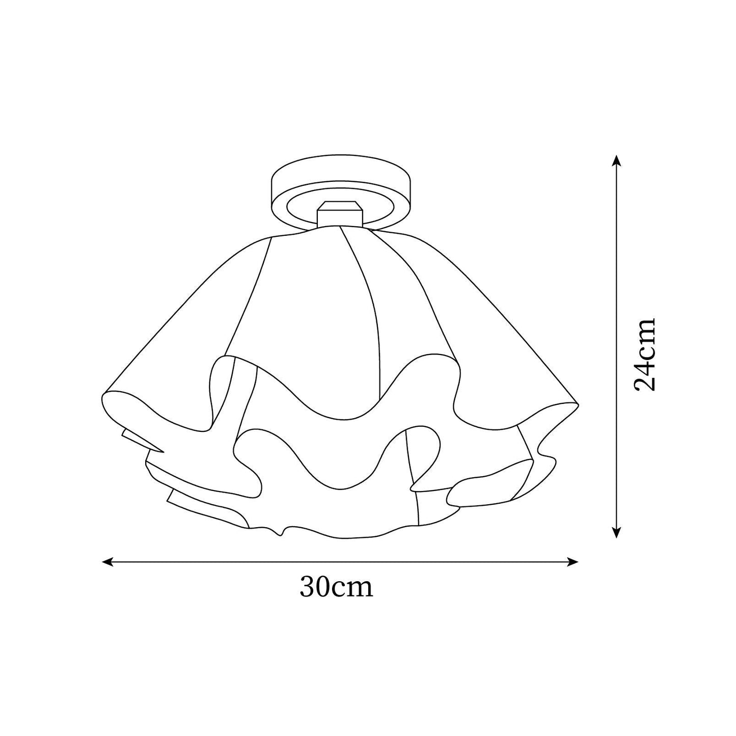 Plafonnier Gailon – Design géométrique et lumière douce