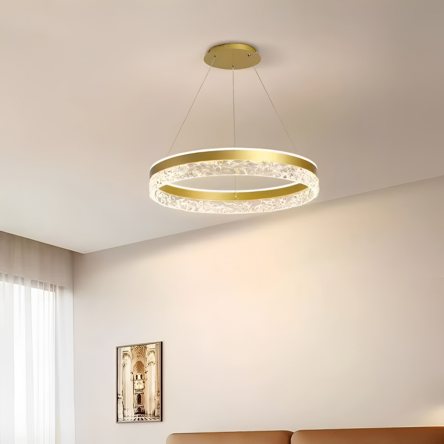 Carmelle – Lampe suspendue scandinave pour salle à manger