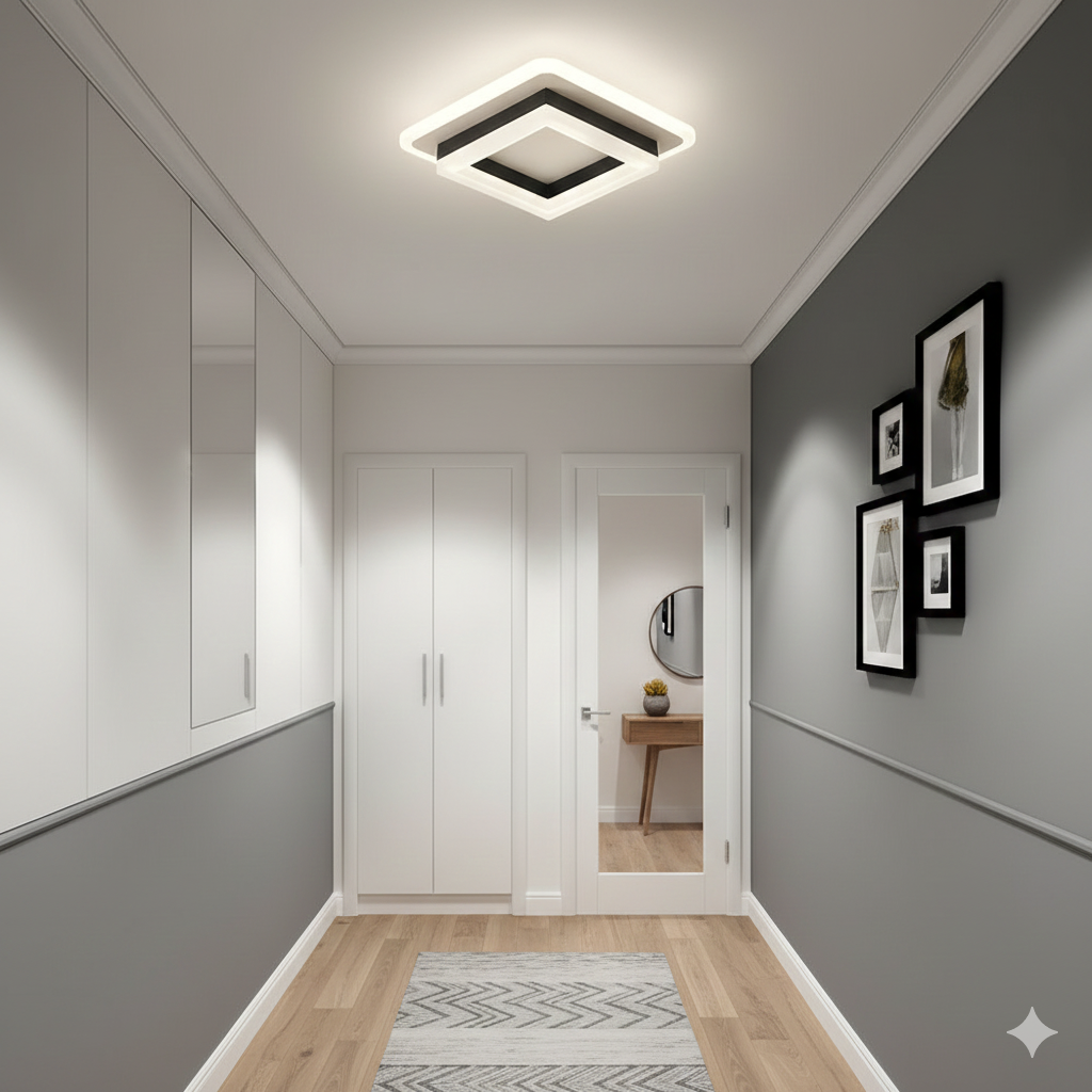 Kim – Lampe de Plafond LED Élégante