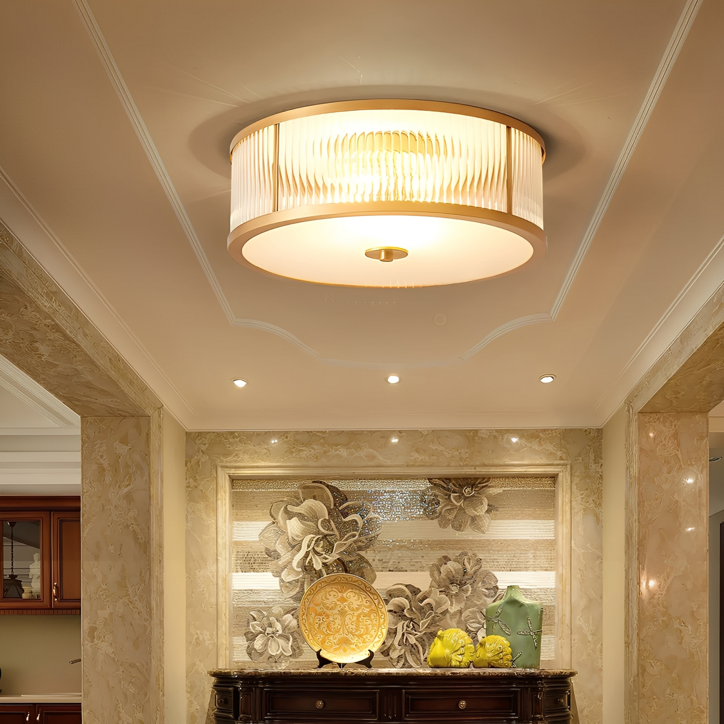 Rave – Plafonnier LED de style américain