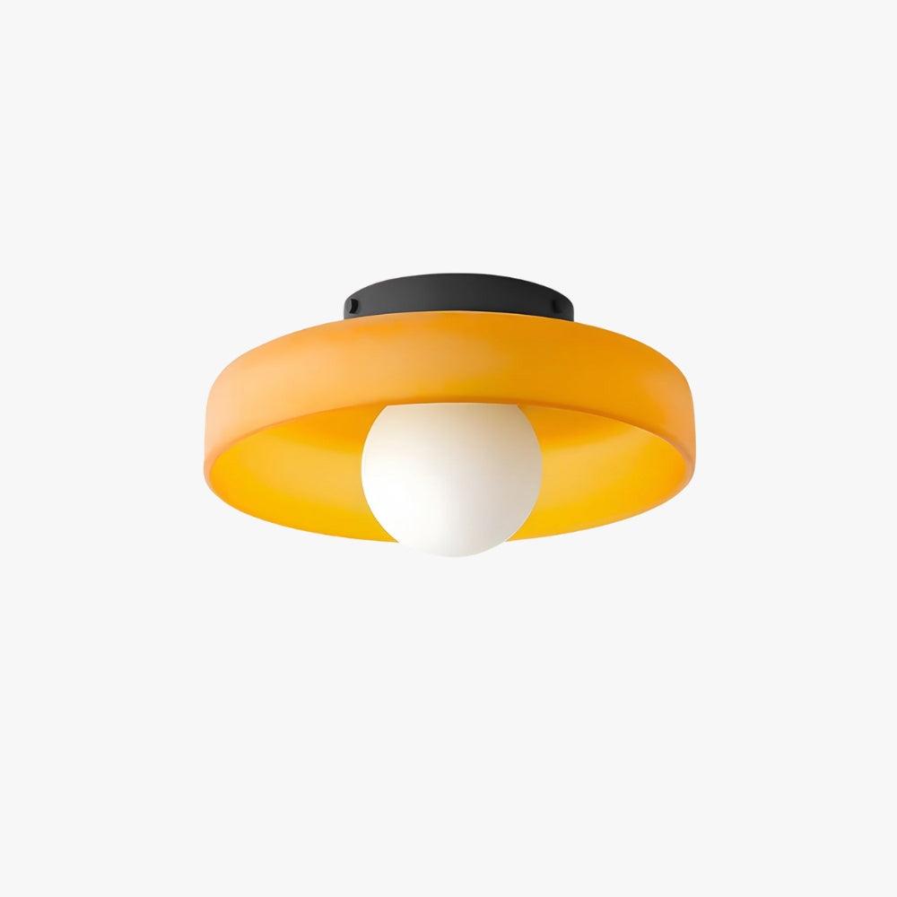 Rana – Plafonnier en verre rétro français