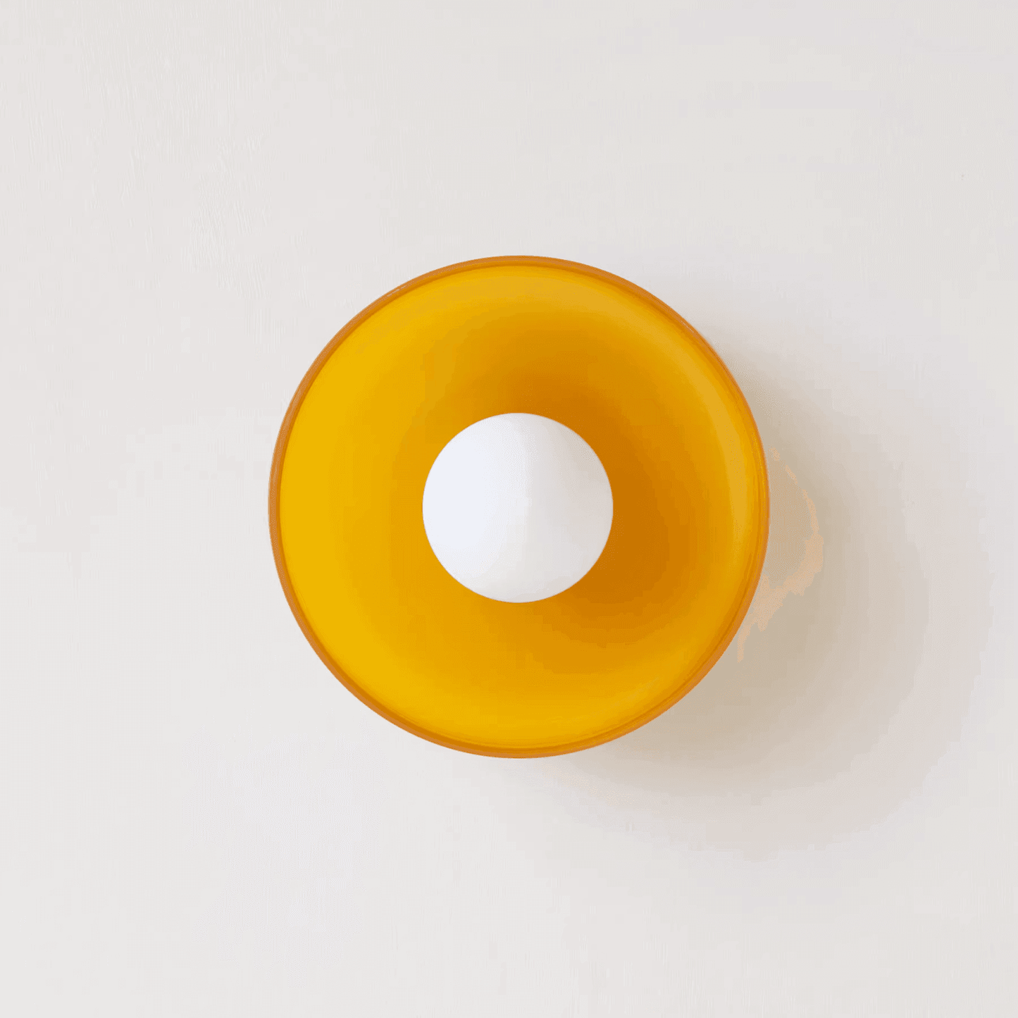 Rana – Plafonnier en verre rétro français