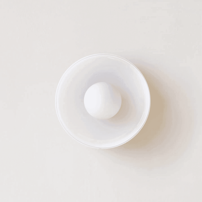 Rana – Plafonnier en verre rétro français