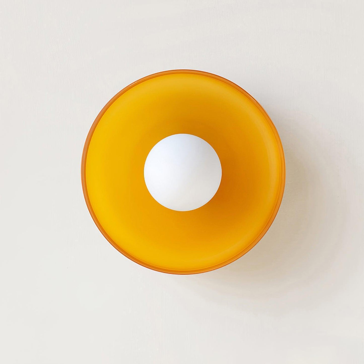 Rana – Plafonnier en verre rétro français