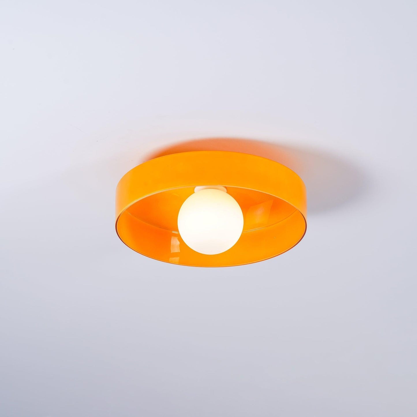 Rana – Plafonnier en verre rétro français