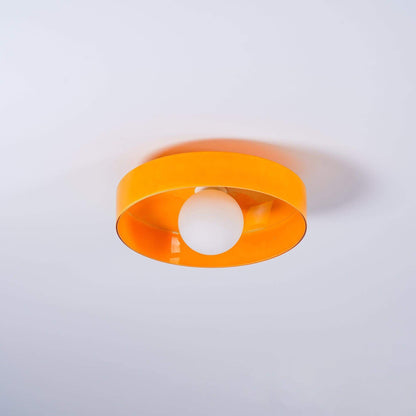 Rana – Plafonnier en verre rétro français
