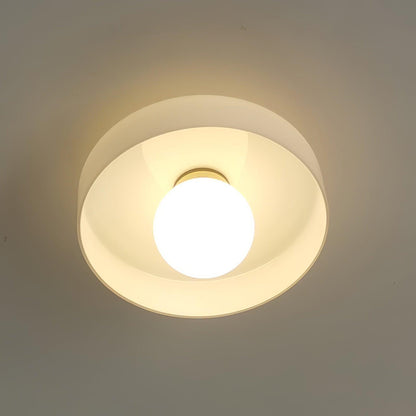 Rana – Plafonnier en verre rétro français