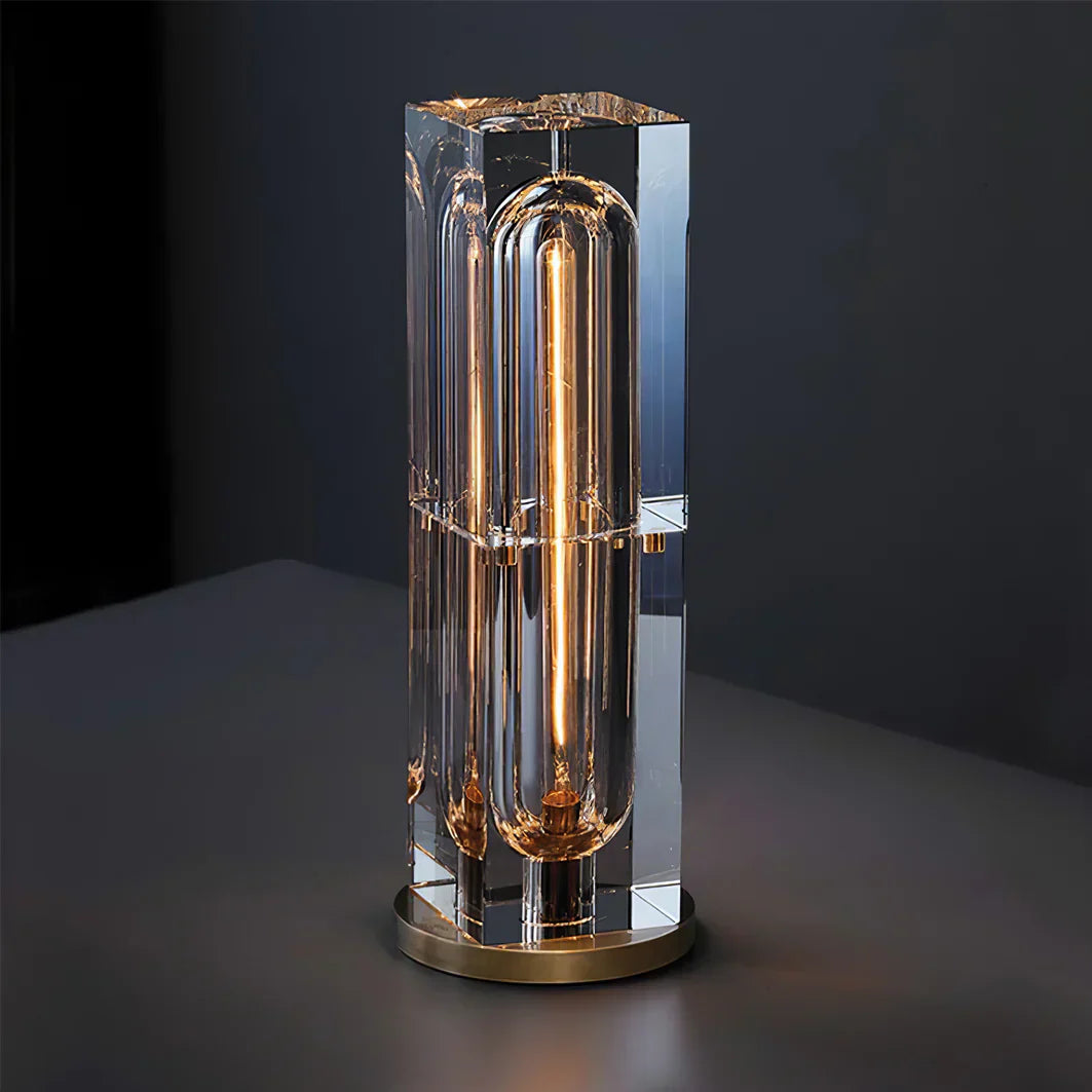 Migz – Lampe de table en cristal américaine