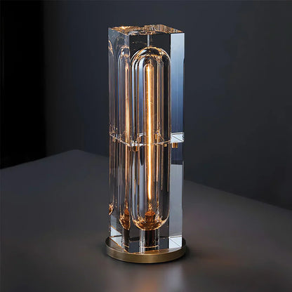 Migz – Lampe de table en cristal américaine