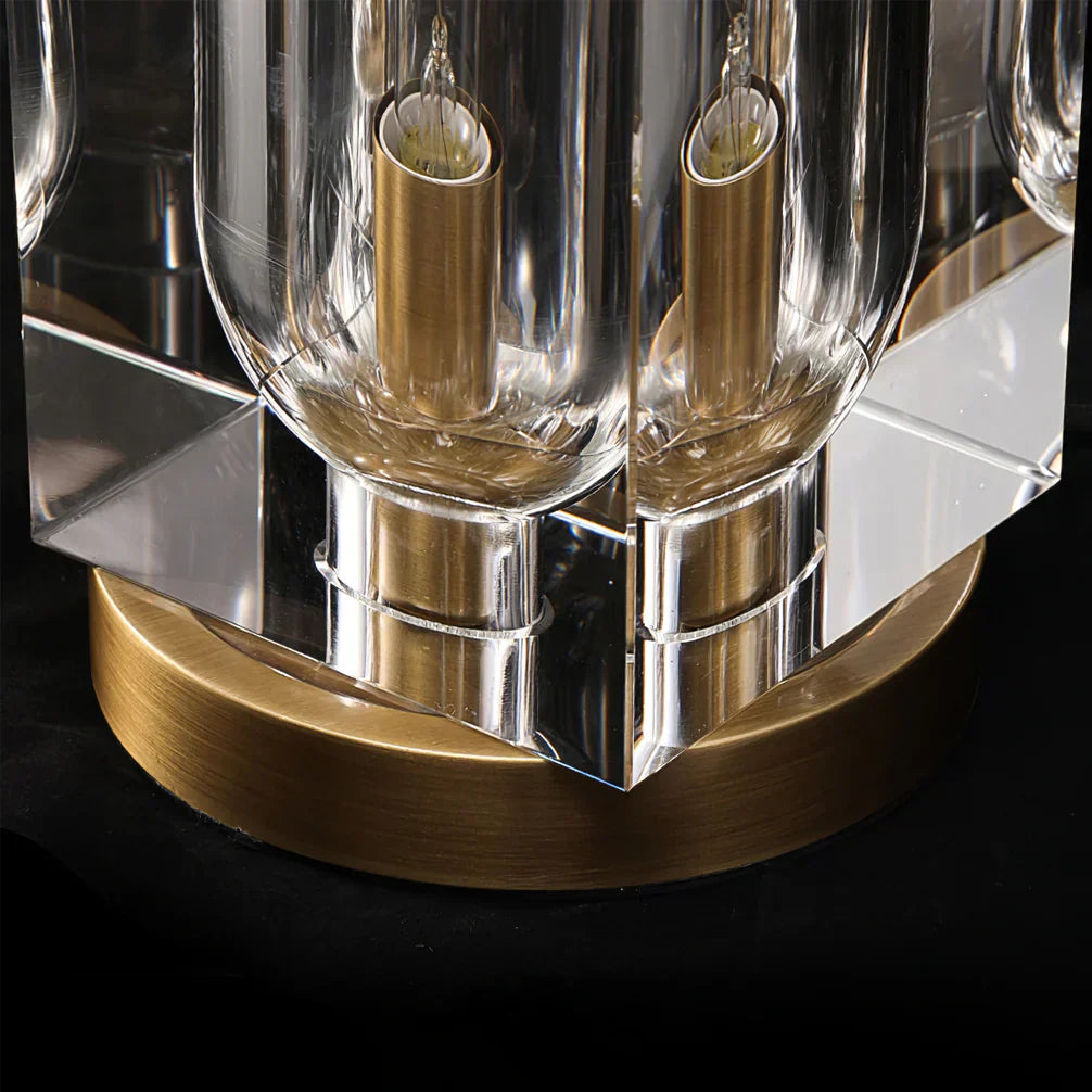 Migz – Lampe de table en cristal américaine