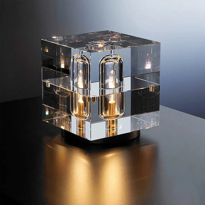 Migz – Lampe de table en cristal américaine