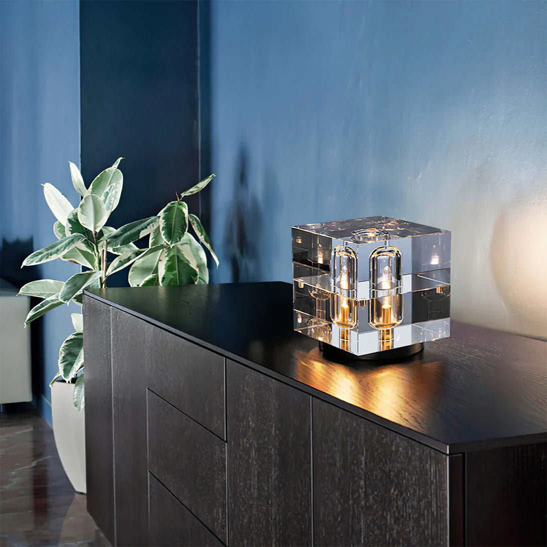 Migz – Lampe de table en cristal américaine