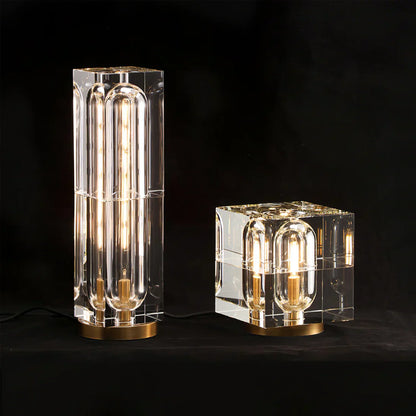 Migz – Lampe de table en cristal américaine
