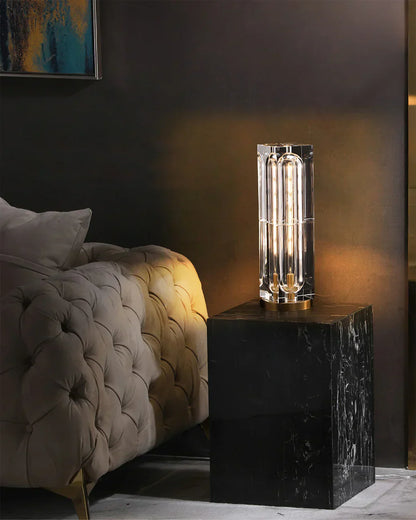 Migz – Lampe de table en cristal américaine