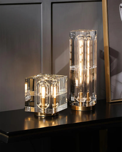 Migz – Lampe de table en cristal américaine