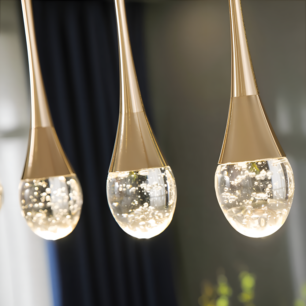 Mirella – Suspension en verre goutte