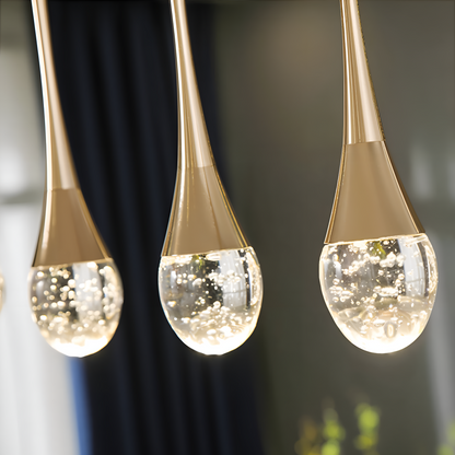 Mirella – Suspension en verre goutte