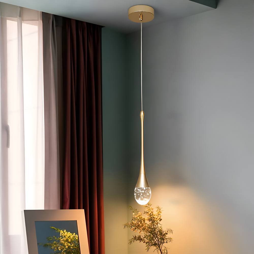 Mirella – Suspension en verre goutte
