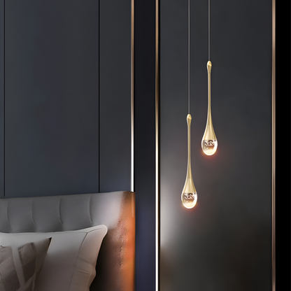Mirella – Suspension en verre goutte