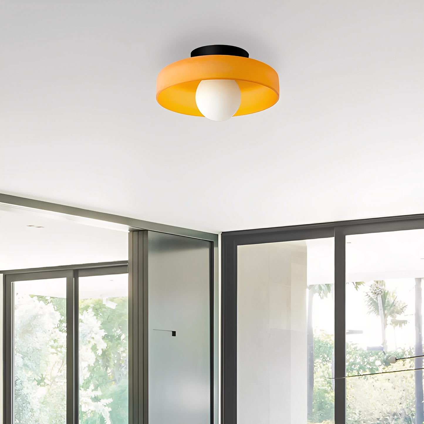 Maku – Moderne Simple Plafonnier en Verre