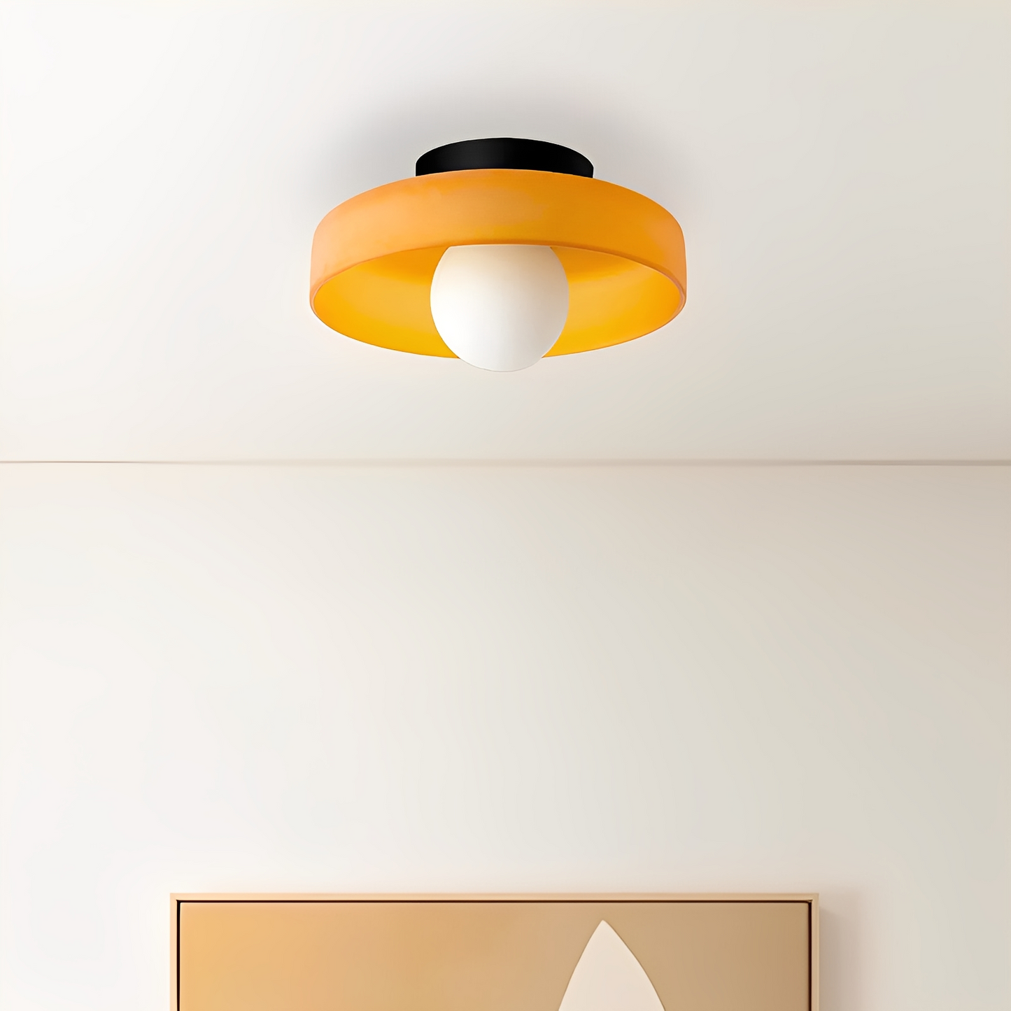 Maku – Moderne Simple Plafonnier en Verre