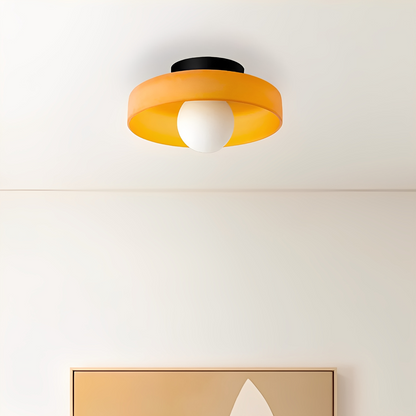 Maku – Moderne Simple Plafonnier en Verre