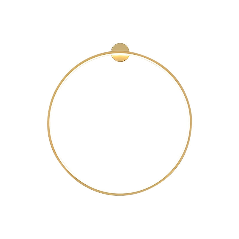 Mika – Applique murale cercle luxe léger