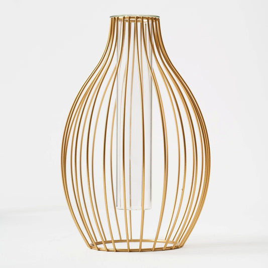 Rye – Vase expressif en or