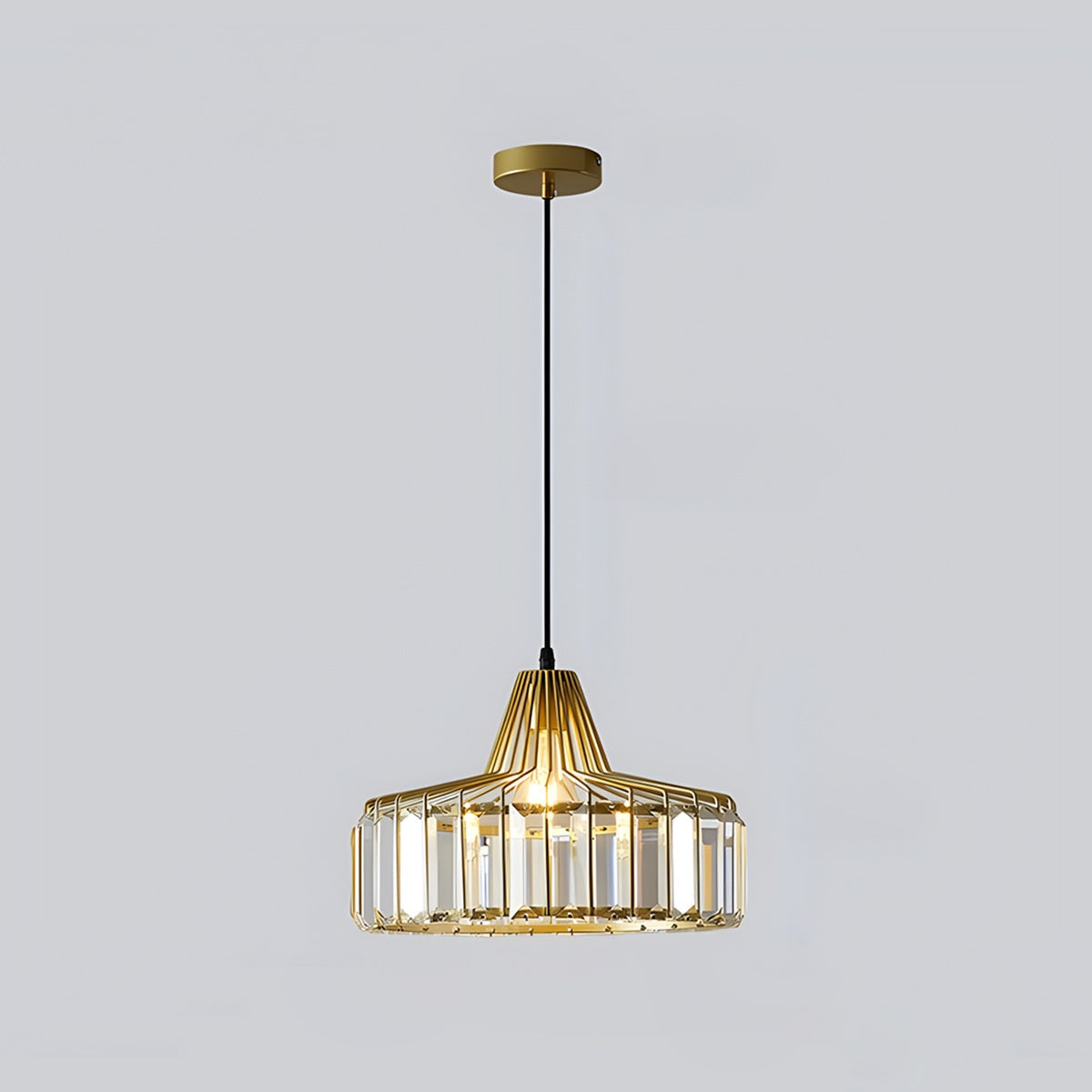 Amaya – Suspension en cristal en forme de soleil