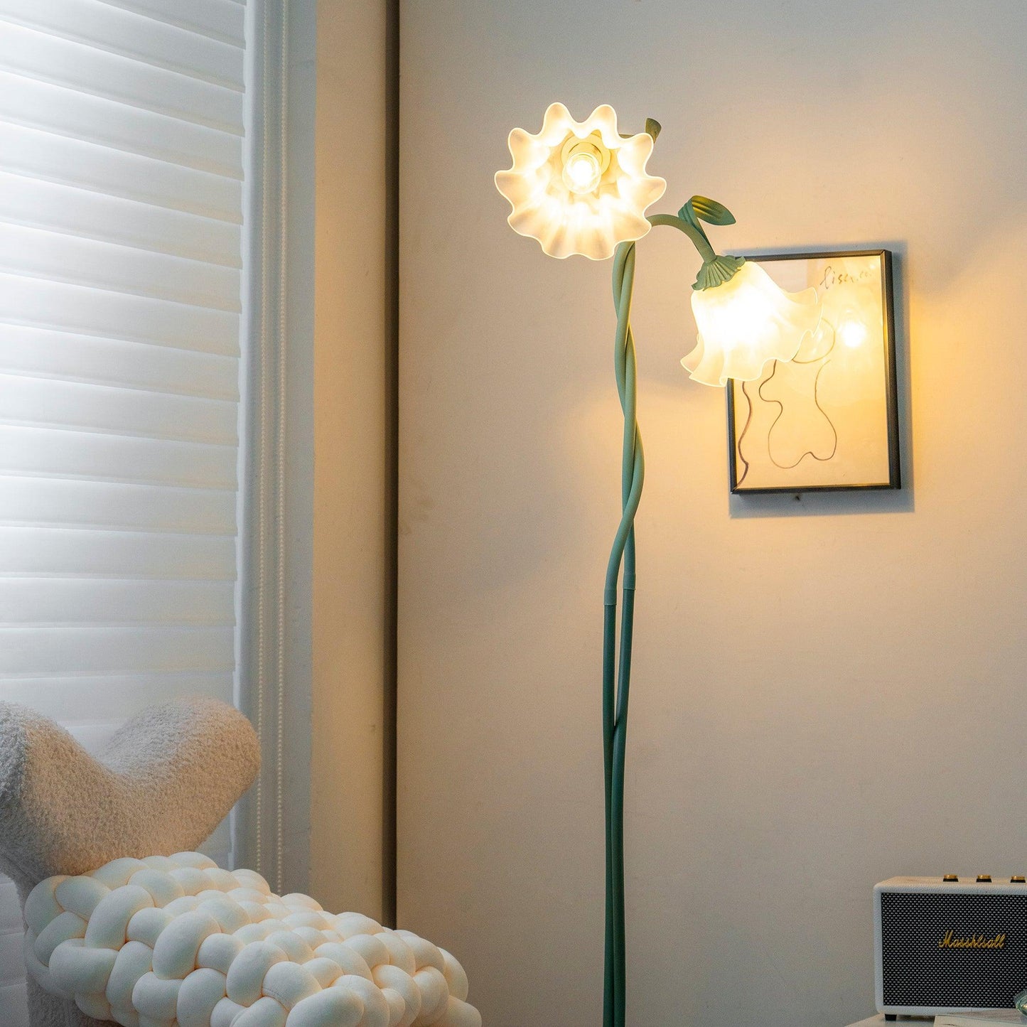Elska – Calla Fleurs Lampe de Sol
