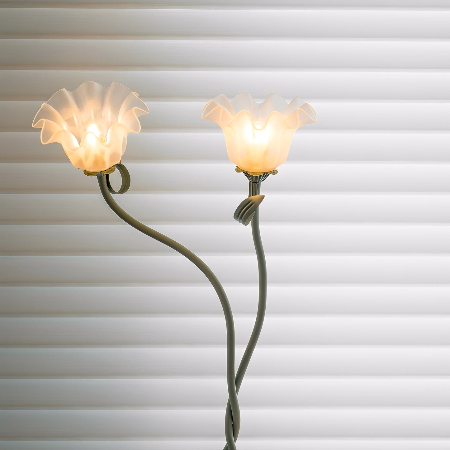 Sara – Lampe sur pied crème
