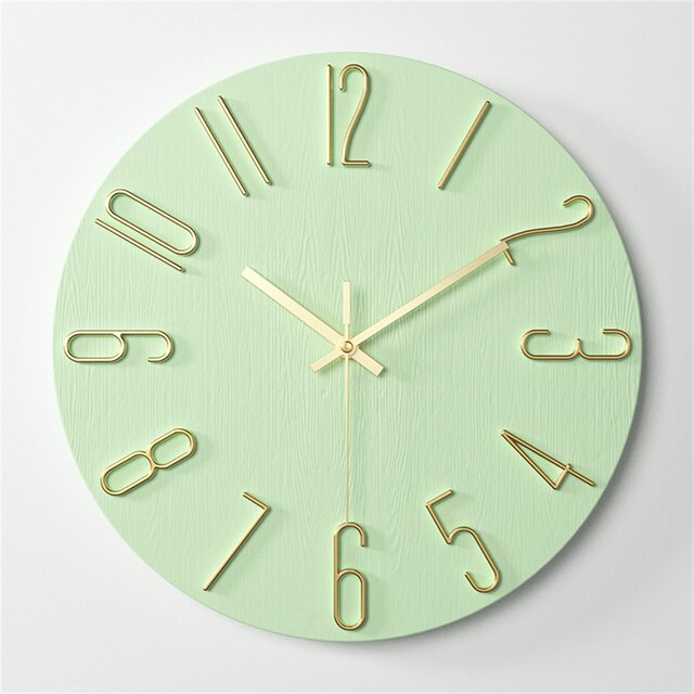 Rustom – Horloge murale de 12 pouces pour salon