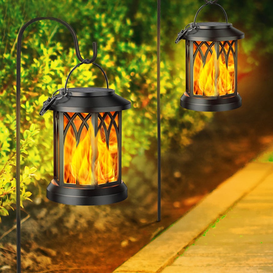 Lucian – Lampe à flammes solaires à LED
