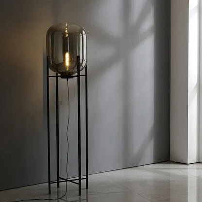 Riza – Lampe de table tétrapode en verre scandinave