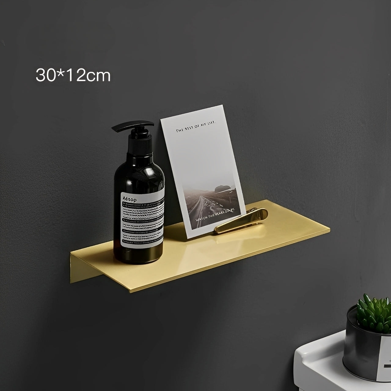 Trenz – Étagère de douche avec miroir frontal