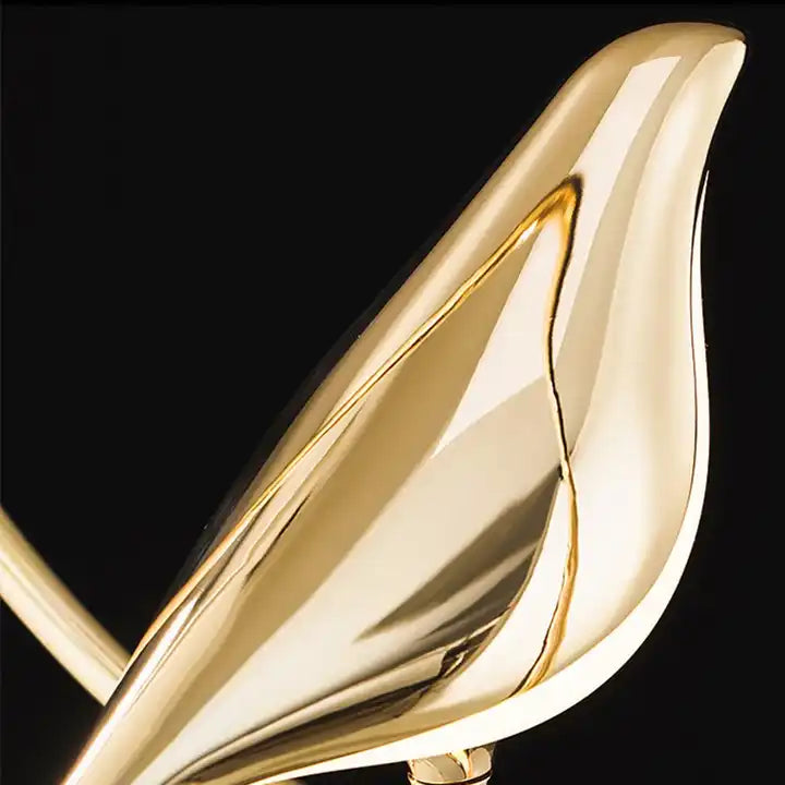 OiseauDoré – Suspension luxueuse avec oiseau doré intégré