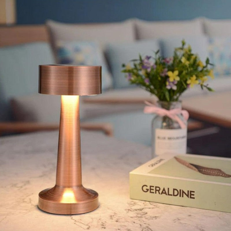 Ayura - Lampe de table LED moderne en forme d'haltère