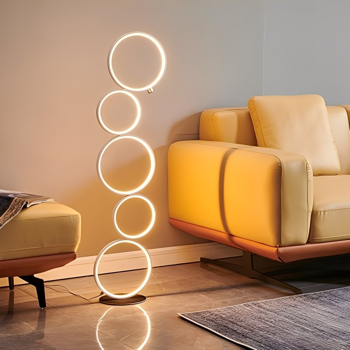 Marlin – Élégante lampe à anneau LED