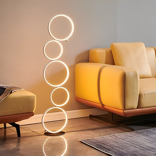 Marlin – Élégante lampe à anneau LED