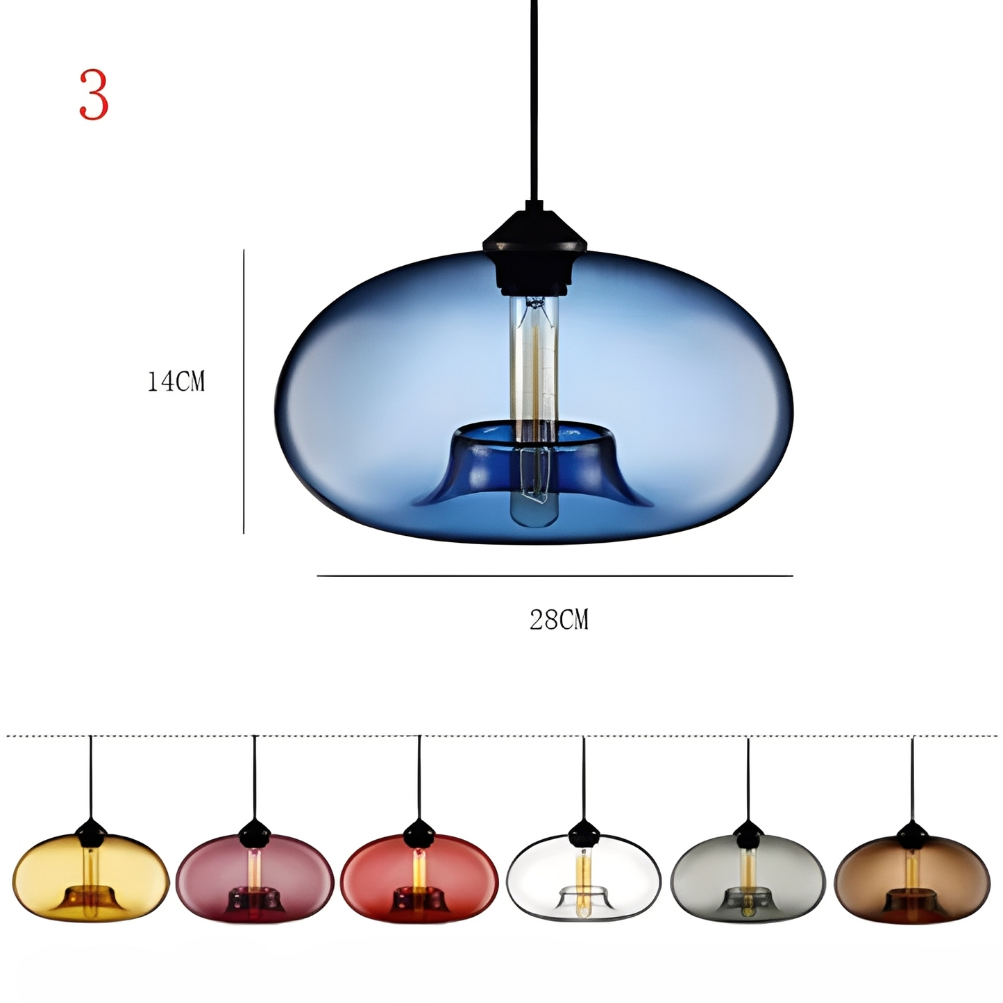 Ashley – Suspension pour espaces de vie modernes