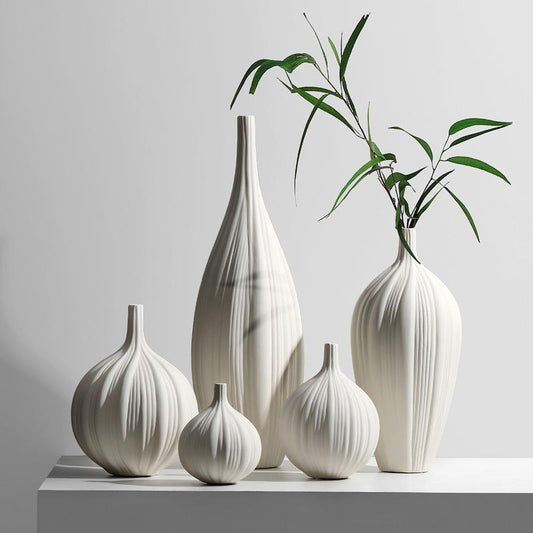 Erwan – Vase en céramique légèrement luxueuse