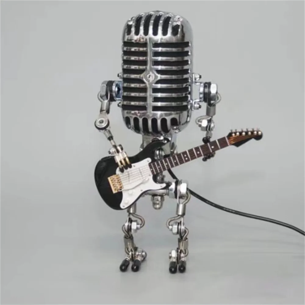 GuitarLume – Lampe décorative en forme de guitare vintage