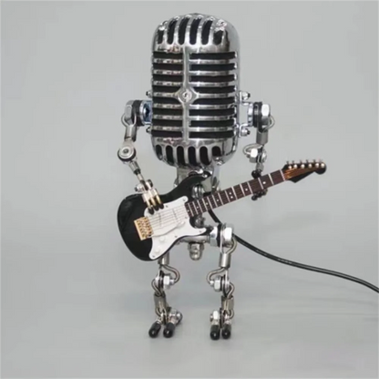 GuitarLume – Lampe décorative en forme de guitare vintage