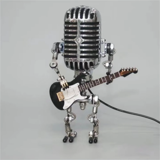 GuitarLume – Lampe décorative en forme de guitare vintage