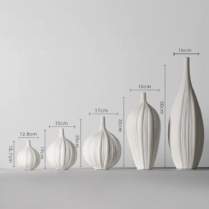 Erwan – Vase en céramique légèrement luxueuse