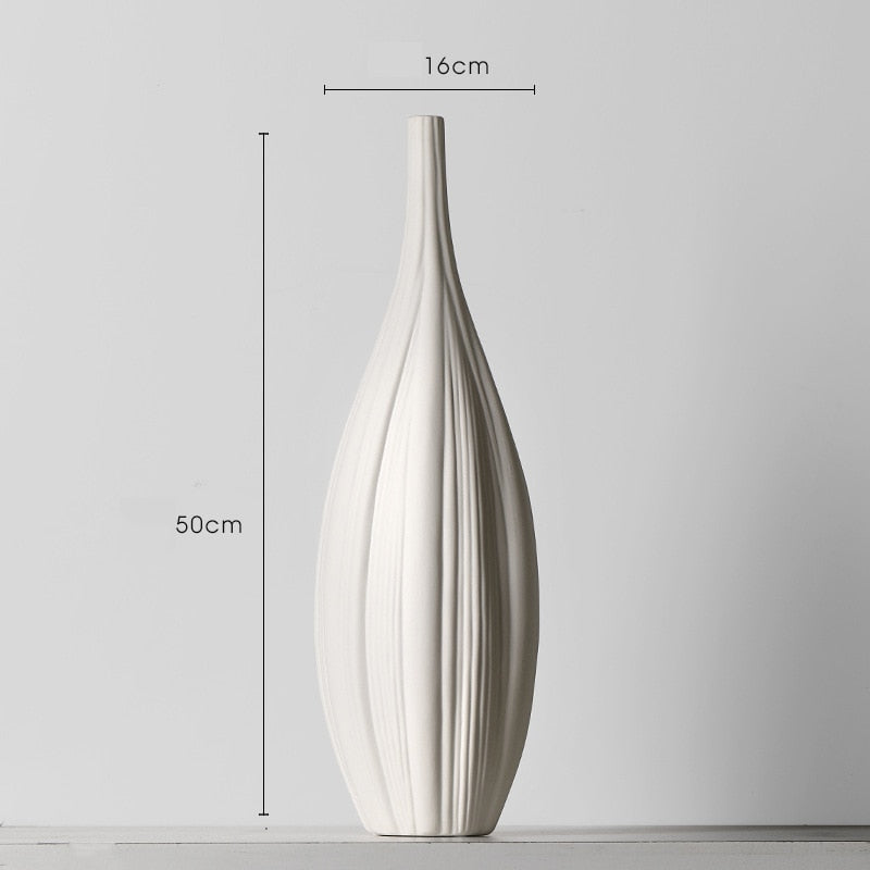 Erwan – Vase en céramique légèrement luxueuse