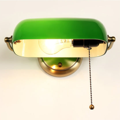 Noriel – Moderne Vert-Vintage Banker Applique Murale