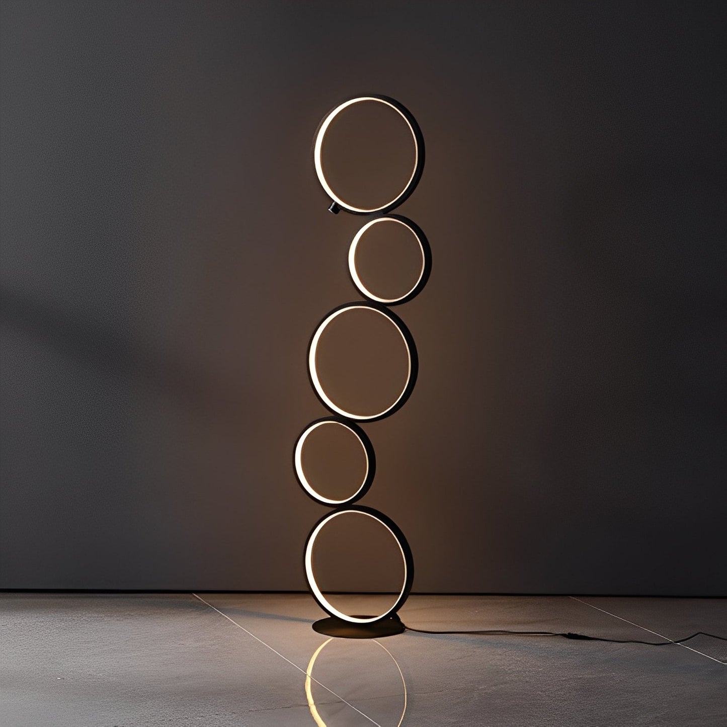 Marlin – Élégante lampe à anneau LED