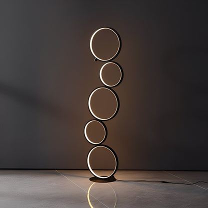 Marlin – Élégante lampe à anneau LED